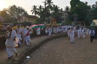 Palaki Utsava up to Shri Durgaparameshwari Temple, Baddukuli Chitrapur Eka Jyotisha Samiksha, a Presentation by Dr Vivek Balse (Pic Courtesy Shri Dinesh Karkal)